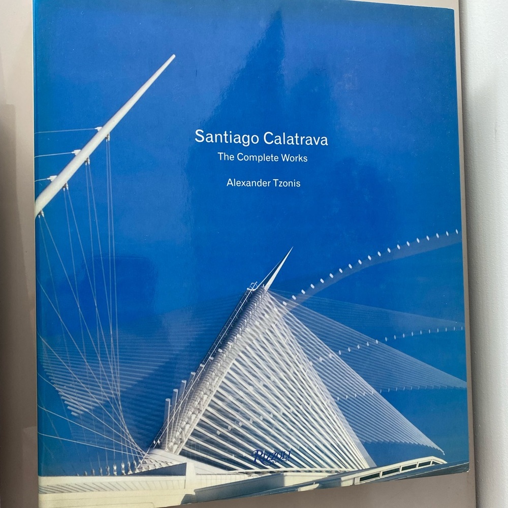 ⭐️🌴Rizzoli SIGNED Santiago Calatrava Coffee Table Book